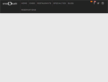 Tablet Screenshot of ensosushi.com